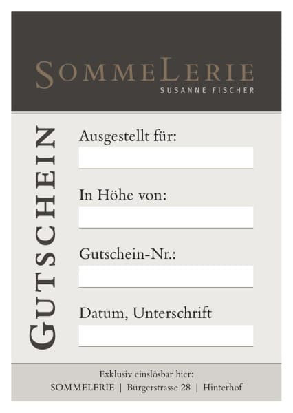 Gutschein 100 €