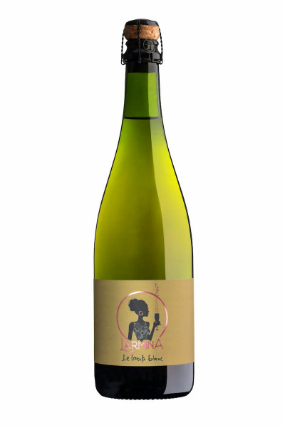 Le Loup Blanc, "Larmina" Bulles de Cinsault rosé 2023 Bio