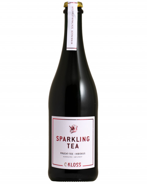 Kloss, Sparkling Tea Frucht Tee Hibiskus Rosé 0,75